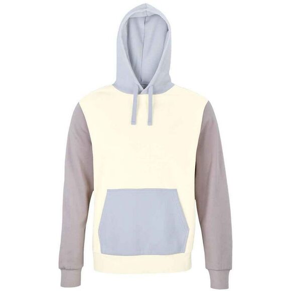 SOLS Unisex Adult Collins Contrast Hoodie / Natural